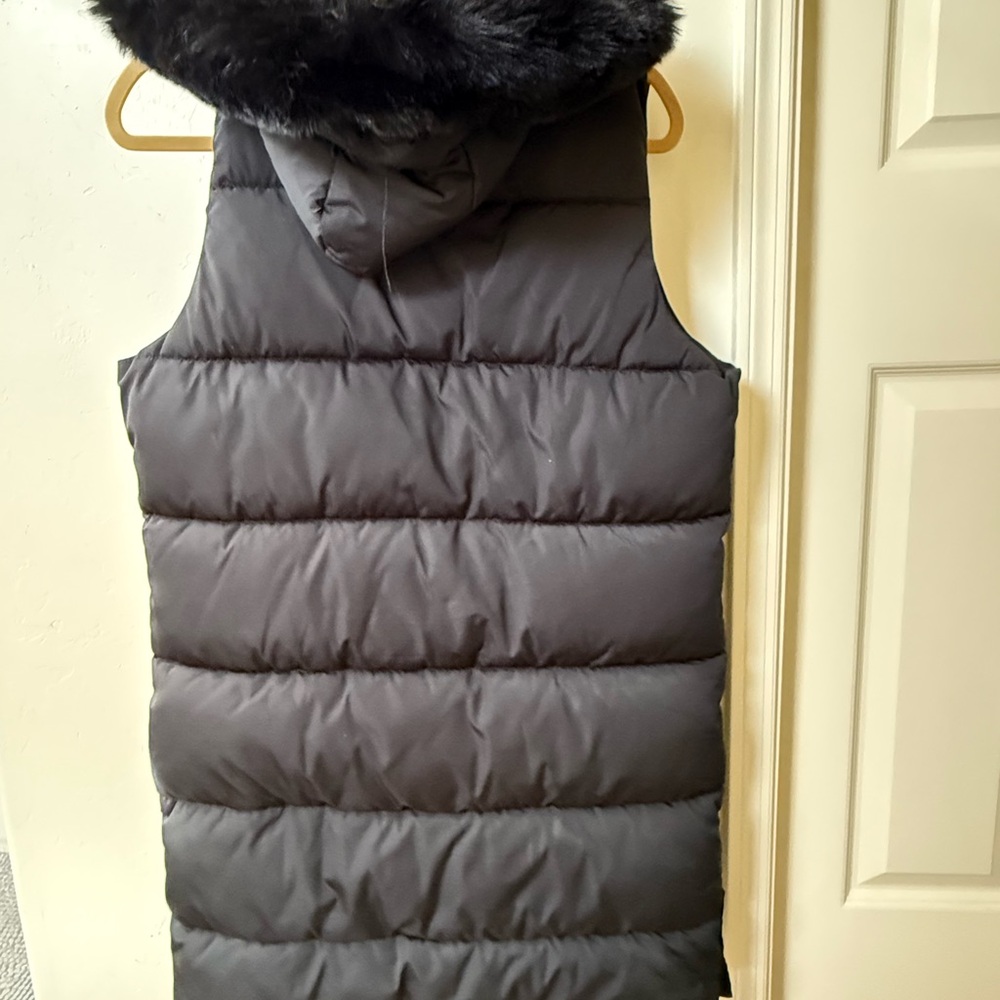 Women's Waterproof Long Puffer Vest Sleeveless Warm Winter Coat - Picture 6 of 8